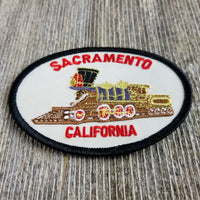California Patch - Sacramento Train - Railroad Souvenir