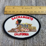 California Patch - Sacramento Train - Railroad Souvenir