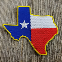Texas Patch - TX Flag State Shape - Lonestar