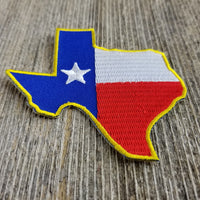 Texas Patch - TX Flag State Shape - Lonestar