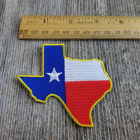 Texas Patch - TX Flag State Shape - Lonestar