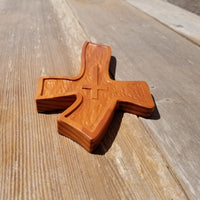 Cross Within a Cross - 8" Cross Decor - Wood Cross