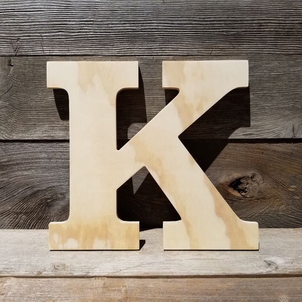 Wood Letters, Unfinished, DIY,12 Inch  Decorate Your Own, Nursery, Home Decor, Wedding, Kids Room, Wall Letter, Wood Crafts, Initials, Wood Cutout