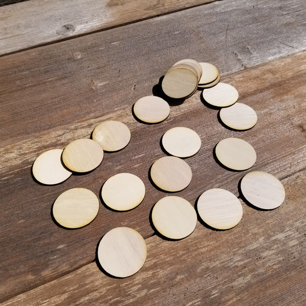 Unfinished Wood Circle Round Wooden Cutout for DIY Craft Supplies