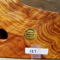 Redwood Clock Shelf Wood Desk Clock Office Gifts for Men #137 2 Tone