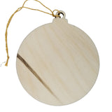 Awareness Ribbon Christmas Ornament - Character Traits - Handmade Wood Ornament -  3.5" Breast Cancer Autism Disease
