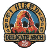 Utah Patch – I Hiked Delicate Arch – Arches National Park – Travel Patch Iron On – UT Souvenir Patch – Moab Utah – 2.75″ Travel Gift