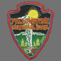 Wyoming Patch – WY Yellowstone National Park - Travel Patch – Souvenir Patch 3" Iron On Montana Idaho Sew On Embellishment Applique