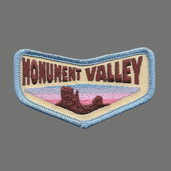 Arizona Patch – Monument Valley Rock Formations – Travel Patch AZ Souv ...