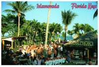 Vintage Florida Postcard 4x6 Islamorada Florida Keys Holiday Isle Resort and Beach People Kokomo Scenic Florida Distributors