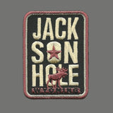 Wyoming Patch – WY Jackson Hole Patch - Travel Patch Iron On – Souvenir Patch – Applique – Travel Gift 2.5" Ski Mountain Resort