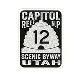 Utah Decal – Capitol Reef UT Decal - Travel Sticker – Souvenir Sticker – Travel Gift 4" Made in USA Kiss Cut National Park Beehive State