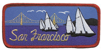 San Francisco Patch - Golden Gate Bridge - California Souvenir