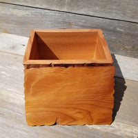 Wood Jewelry Box Redwood Handmade California Storage #458 5th Anniversary Gift Christmas Gift - Mother's Day Gift - Redwood Urn