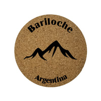 Bariloche Argentina Set of 4 Mountains Argentina Souvenir Andes Mountains Skiing Skier Ski Resort Travel Gift Memory from Home