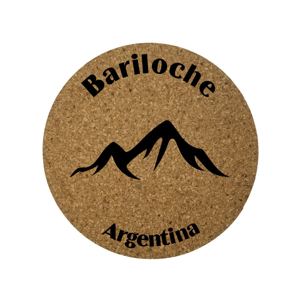 Bariloche Argentina Set of 4 Mountains Argentina Souvenir Andes Mountains Skiing Skier Ski Resort Travel Gift Memory from Home