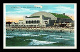 Atlantic City Auditorium Convention Hall Vintage Postcard New Jersey A8