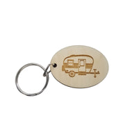 Trailer Keys Keychain Key Ring Keychain Gift - Key Chain Key Tag Key Ring Key Fob - Pull Along Tag Along Travel Trailer Key Marker