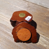 Handmade Wood Box with Redwood Rustic Handmade Ring Box California Redwood #468 Christmas Gift Anniversary Gift Ideas