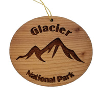 Glacier National Park Ornament Handmade Wood Ornament Glacier MT Souvenir Christmas Ornament