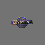 Vintage Keystone Colorado Pin - CO Souvenir Hat Pin Lapel Ski Resort Travel Skiing Skier 1" Mountains Purple