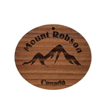 Mount Robson Ornament - Handmade Wood Ornament - Canada Souvenir - Rocky Mountains British Columbia Climbing Summit