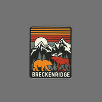 Breckenridge Decal – Colorado Decal - CO Travel Sticker – Souvenir Sticker – Travel Gift 4.25" Made in USA Kiss Cut Breckenridge Ski Resort
