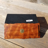 Redwood Jewelry Box Curly Wood Engraved Rustic Handmade California #438 Memento Box, Valentine's Day Gift