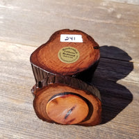 Wood Trinket Box Handmade Box with Redwood Rustic California Redwood Jewelry Box Storage Box Limb Box #317 Ring Box