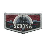 Arizona Patch – Sedona AZ Cactus Grand Canyon State – Travel Patch AZ Souvenir Embellishment or Applique AZ State 3" Iron On