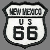 New Mexico Patch - Route 66 Patch – Iron On US Road Sign – Travel Patch 2.5" NM