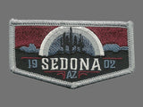 Arizona Patch – Sedona AZ Cactus Grand Canyon State – Travel Patch AZ Souvenir Embellishment or Applique AZ State 3" Iron On