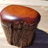 Handmade Wood Box with Redwood Rustic Handmade Ring Box California Redwood #373 Christmas Gift Anniversary Gift Ideas