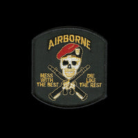 Airborne Mess with Best Die Like the Rest Patch