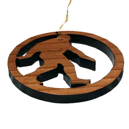 Bigfoot Christmas Ornament Redwood Souvenir