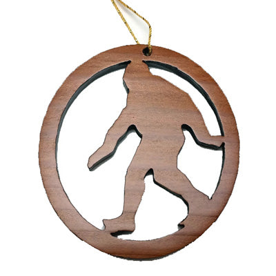 Bigfoot Christmas Ornament Redwood Souvenir