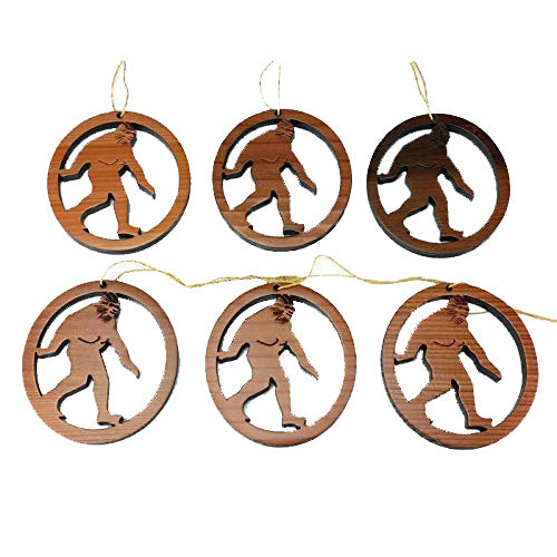 Bigfoot Christmas Ornament Redwood Souvenir