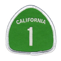 US Highway 1 California Hwy Patch Iron On