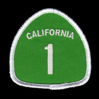 US Highway 1 California Hwy Patch Iron On