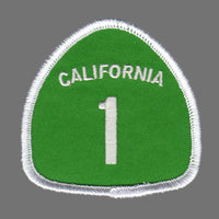 US Highway 1 California Hwy Patch Iron On