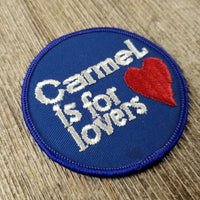 California Patch - Carmel is for Lovers - Heart - Iron on Patch - Carmel Patch