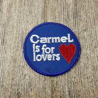 California Patch - Carmel is for Lovers - Heart - Iron on Patch - Carmel Patch