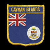 Cayman Islands Shield Patch Iron On Souvenir