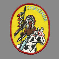 Cheyenne Patch - Native American Indian Warrior