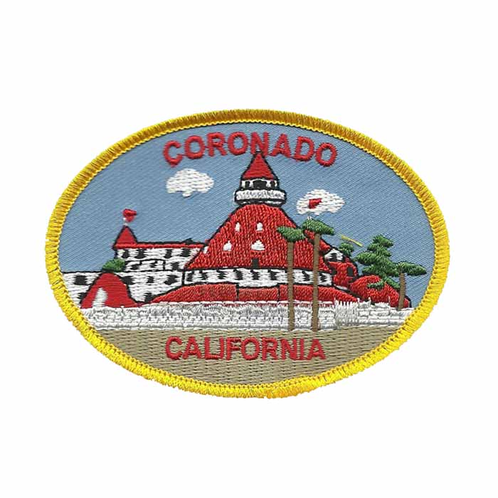 Coronado San Diego California Iron On Patch Badge Emblem Applique Accessory