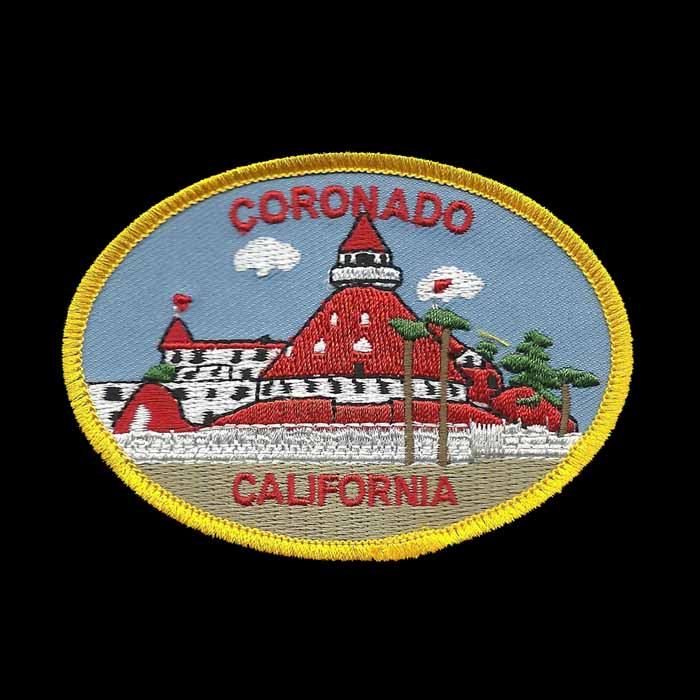 Coronado San Diego California Iron On Patch Badge Emblem Applique Accessory