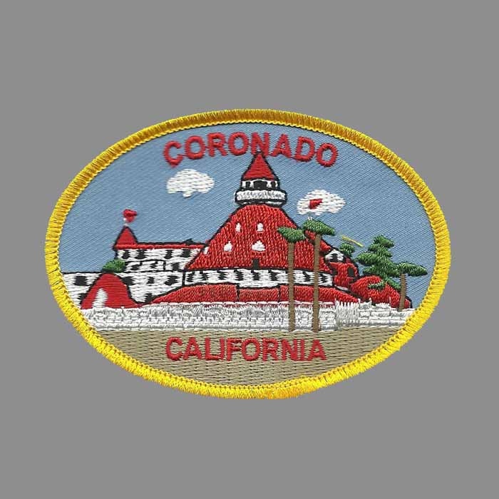 Coronado San Diego California Iron On Patch Badge Emblem Applique Accessory