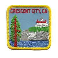 California Patch - Crescent City - Ocean and Redwoods