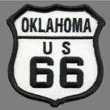 Oklahoma Patch - Route 66 Patch – Iron On US Road Sign – Travel Patch 2.5" OK
