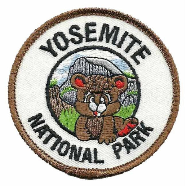 Yosemite Travel Patch National Park Embroidered Iron on